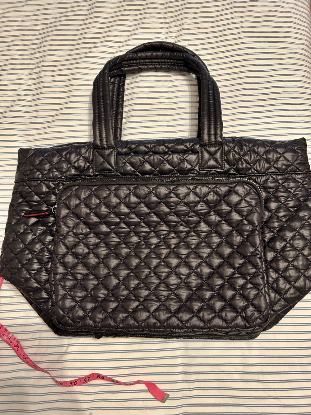 MZ Wallace Large Metro Black Travel Tote- EUC - Picture 5 of 9